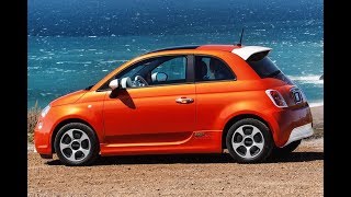 FIAT 500E Электромобиль подзарядка от бытовой сети 220 вольт [upl. by Akinahc847]