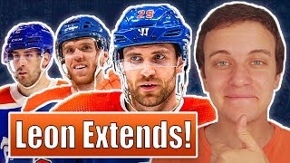 Draisaitl Signs A 8x14 amp How It Impacts The Oilers Future [upl. by Kaehpos]