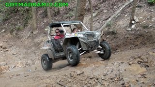 POLARIS XP 900s HIT BOAT RAMP WIDE OPEN [upl. by Anyala]