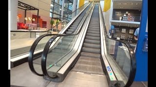 Sweden Stockholm Kungens Kurva IKEA 4X escalator  4X elevator ride [upl. by Aneertak]