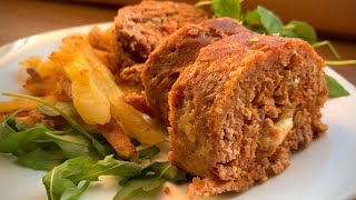 Punjeno rolovano meso  Mincead Meat Roll  CooKing Recepti [upl. by Aidaas83]