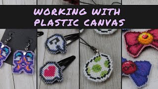 Cross Stitch on Plastic Canvas  Finishing Techniques [upl. by Niffirg]