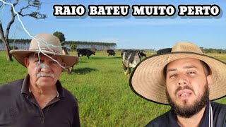 Caboclo foi trazer as Vacas na Chuva e tomou uma Descarga de RAIO [upl. by Jarnagin120]