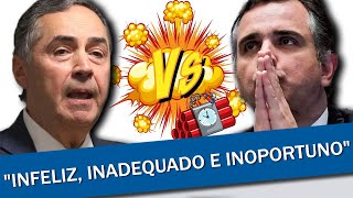 PACHECO DETONA FALA DE BARROSO NO EVENTO DA UNE  MINISTRO DISSE QUE DESTRUIU O BOLSONARISMO [upl. by Tucky186]