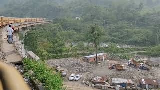 HAFLONG JATINGA LANDSLIDE  TRAINS BLOCKED IN THIS ROUTE aviyankvlogs2859 [upl. by Dry460]