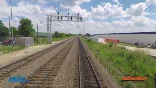 Metra Ride Along  BNSF Railway Inbound [upl. by Aurilia]