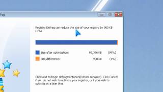 Defrag Windows Registry with Glary Utilities Registry Defrag tool [upl. by Smoot340]