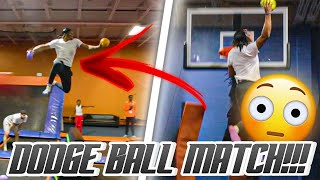 I JUST PULLED UP TO SKY ZONE FOR AN DODGEBALL MATCH [upl. by Floridia]