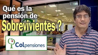 La pensión de sobrevivientes en Colombia [upl. by Yi]