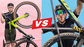 Gravel Bike vs Hardtail  Which Should You Buy [upl. by Ahsitram]