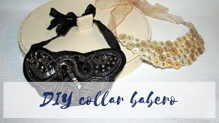 ✄ DIY Cómo hacer un collar babero [upl. by Winn719]