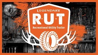 The Legendary RUT  Cargo Trailer to Hunt Camper Conversion [upl. by Inalel]