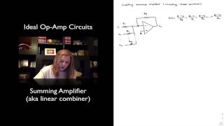 Review of OpAmps Summing Amplifier [upl. by Huff]