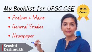 Srushti Jayant Deshmukh shares her UPSC Booklist and Resources  LBSNAA The Burning Desire [upl. by Ahsilra]