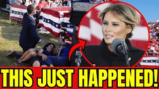 Melania Trump RESPONDS to RNC crowd after Explosive Material Found amp Hero Victim Identified [upl. by Ahsikat]