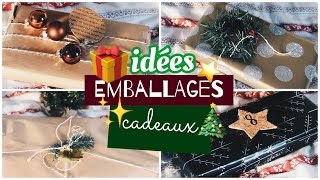 Idées emballages cadeaux ☆ DIY [upl. by Julie]