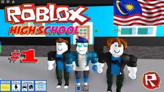 ROBLOX Malaysia  WOII SEKOLAHH BANGUN HaHaHa Bersama IZzulnUkiller 1 [upl. by Dewey]