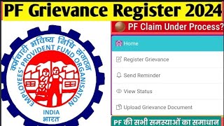 epfolatestupdate grievance registration form with your EPF account and personal details [upl. by Lola]