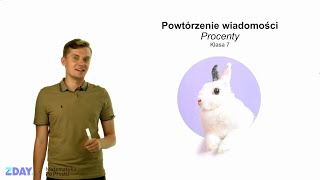 Procenty  powtórzenie wiadomości  Matematyka 7 klasa [upl. by Leahci170]