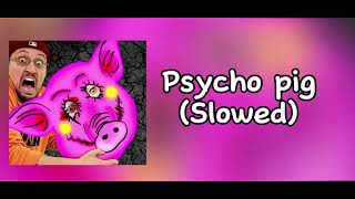 Psycho pig  slowed  music by fgteev [upl. by Neenej]