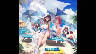 Blue Water Island 2023 Nikke Summer Event Animated Wallpaper GODDESS OF VICTORY NIKKE [upl. by Terchie]