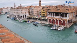 Live Webcam from the Grand Canal in Venice  Live Cameras from the world [upl. by Ailil515]