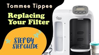 TOMMEE TIPPEE Replacing your perfect prep filter Cartridge  tommee filter cartridge replacing [upl. by Airekal495]