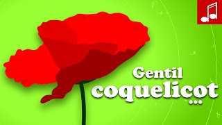 GENTIL COQUELICOT comptine pour bébé amp maternelles [upl. by Potts]