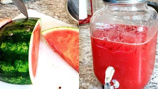 Agua Fresca Watermelon Drink  Agua Fresca De Pina  Agua Fresca Recipes [upl. by Lleze]