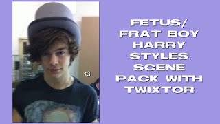 Harry Styles fetusfrat boy scene pack with twixtor [upl. by Hamo]