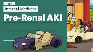 PreRenal AKI Internal Medicine  Sketchy Medical [upl. by Alliuqahs65]