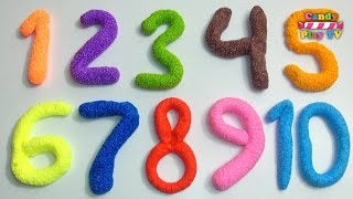 Learn To Count make Numbers with Play Doh  Learn To Count with Playdough  Learn Colors Collection [upl. by Bahr]