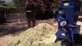 Powerhorse 4 Inch Chipper in Action you assess [upl. by Namref]