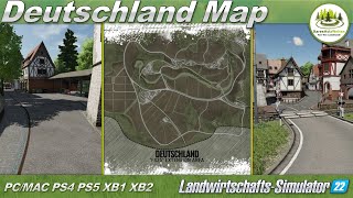 LS22  Karte  Deutschland Map [upl. by Euqinim]