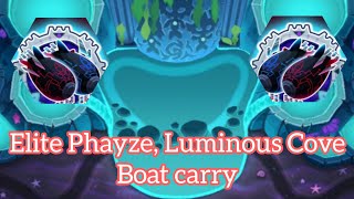 Phayze Elite  Luminous Cove  BTD 6  Boss Event [upl. by Ahsinaj]