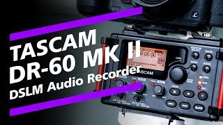 Tascam DR60D Mk2 Der perfekte DSLM Audiorecorder [upl. by Eido542]