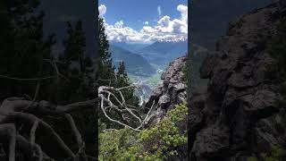 Running in Guillestre France mountains travel nature [upl. by Borreri346]