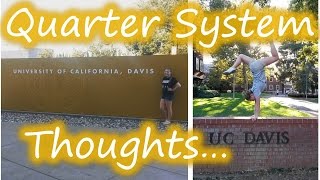 I HATE the QUARTER SYSTEM \\ UC DAVIS \\ COLLEGE [upl. by Gervase277]