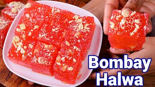 Bombay Karachi Halwa Recipe  Just 10 Mins amp New Way  Corn Flour Halwa with Tips amp Tricks [upl. by Geiss974]