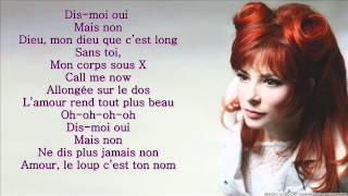 Mylène Farmer  Oui maisnon Lyrics [upl. by Bobbee]