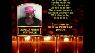 Jeanelle Kenday Fontenelle Memorial [upl. by Radnaskela45]