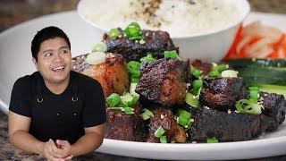 Pipikaulastyle Galbi HawaiianKorean Short Ribs  Anything but Authentic [upl. by Curcio703]