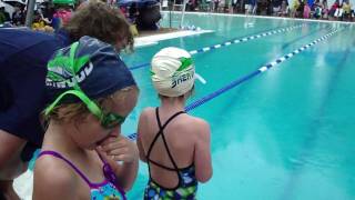 Miranda Racing at Swim Meet 5 Years old June 16 2009 [upl. by Harmony]