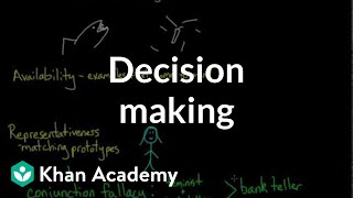 Decision making  Processing the Environment  MCAT  Khan Academy [upl. by Davidde]