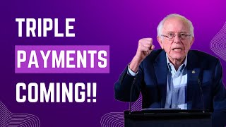 Senator Sanders Makes It Happen Triple Payments Coming Social Security SSI SSDI amp VA [upl. by Bodnar]