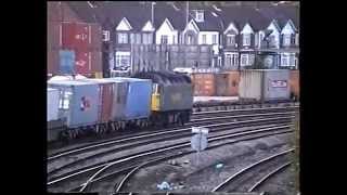 Eastleigh 57001 37038 100701 Millbrook 37029 47750 47150 120701 [upl. by Alyosha]