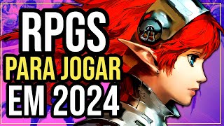 10 RPGs PERFEITOS para JOGAR em 2024 [upl. by Mueller]