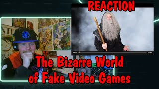 The Bizarre World of Fake Video Games REACTION [upl. by Anival]