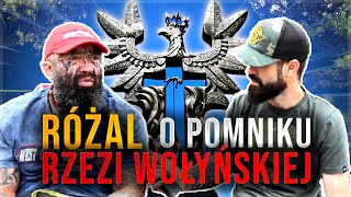 RÓŻAL O POMNIKU RZEZI WOŁYŃSKIEJ  Ceremonia odsłonięcia pomnika w Domostawie [upl. by Fahland]