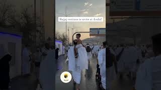 Hujjaj arrival at arafatday whatsapp statsu islamic short [upl. by Nhaj447]